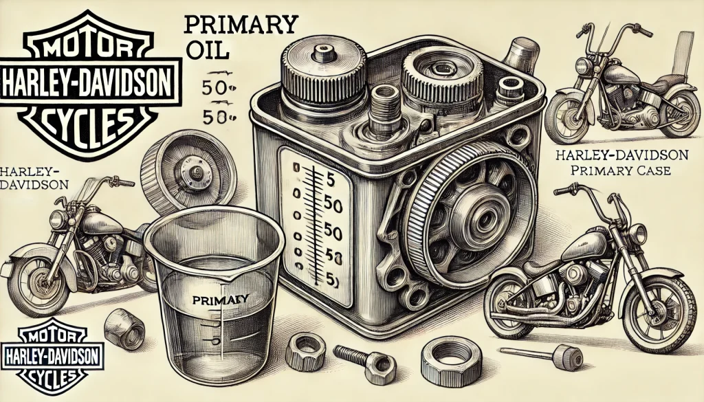 ハーレー　プライマリーオイルの量はどれくらい必要？
