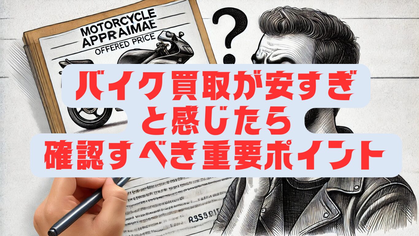 バイク買取一括査定のデメリットとは？注意点とおすすめ業者の選び方