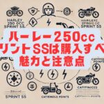 ハーレー250ccスプリントSSは購入すべき？魅力と注意点