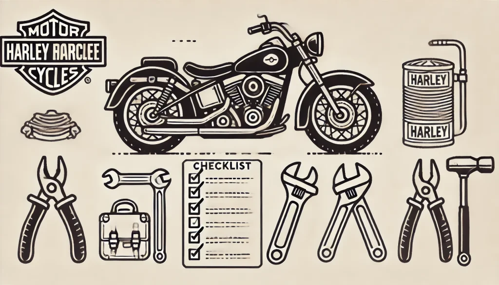 ハーレーに必要な工具は？最低限の選び方とポイント