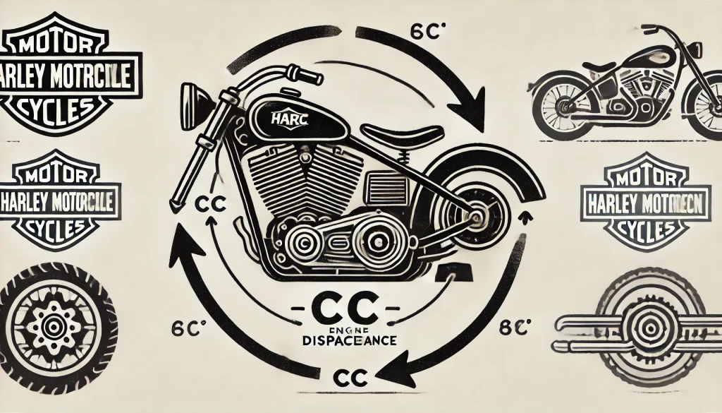 ハーレーは何ccが選べる？排気量を解説