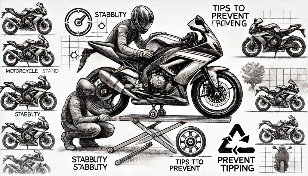 バイクで立ちゴケしないためのコツ