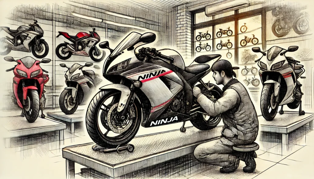 Ninja250R　中古車の注意点