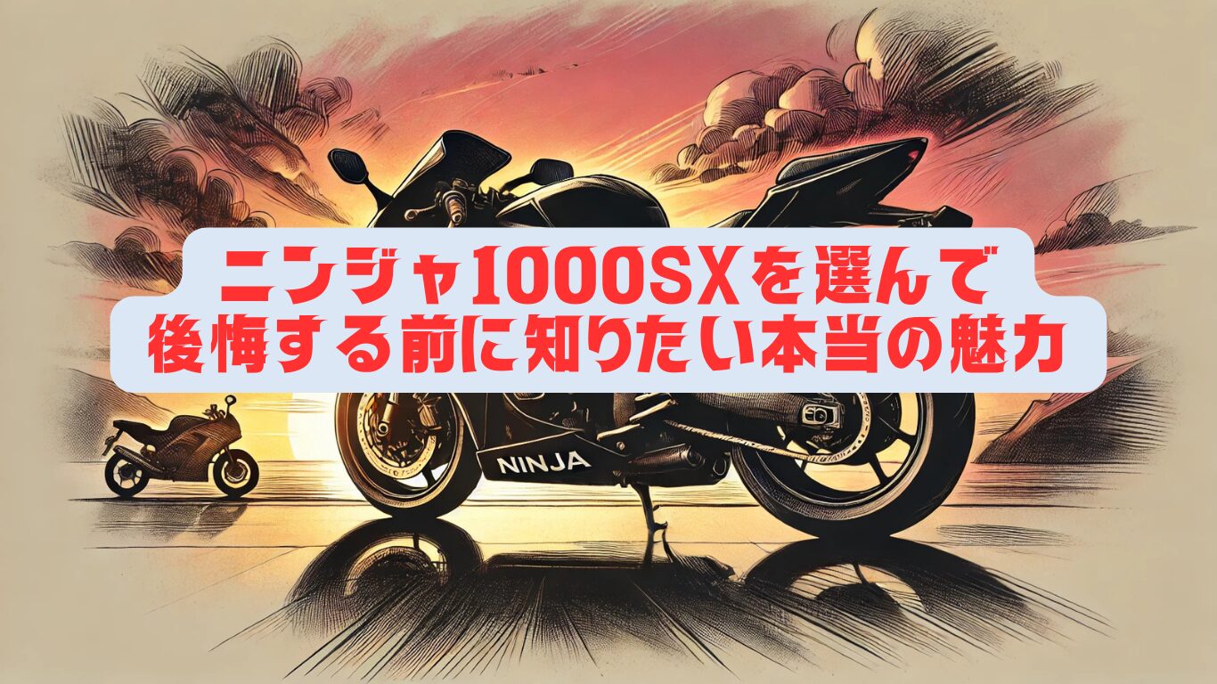 ニンジャ1000SXを選んで後悔する前に知りたい本当の魅力