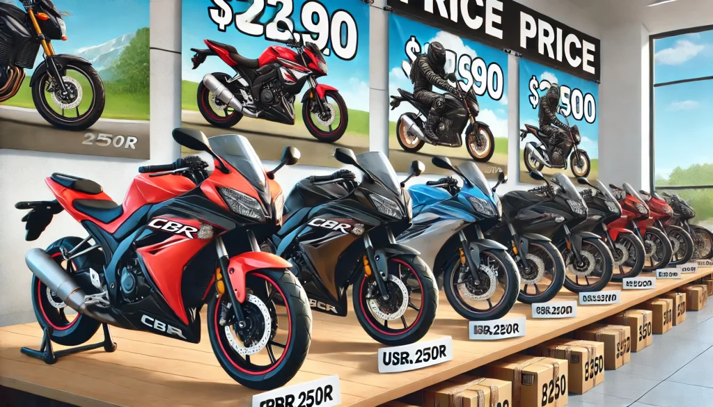 CBR250R（単気筒）の中古車の価格帯は？