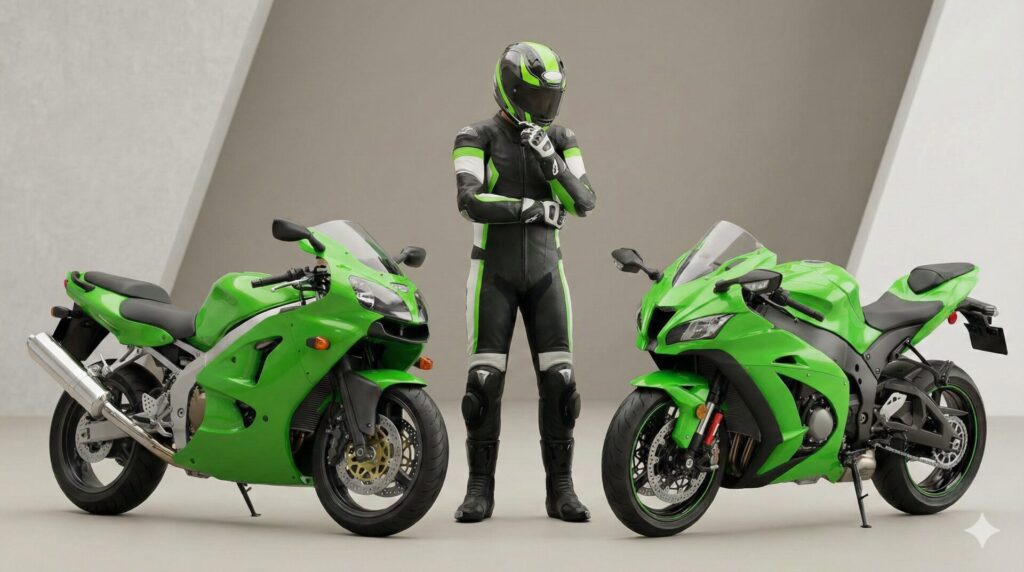 Ninja250RとNinja250の違いと選び方