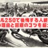 レブル250で後悔する人続出？その理由と回避のコツを紹介！