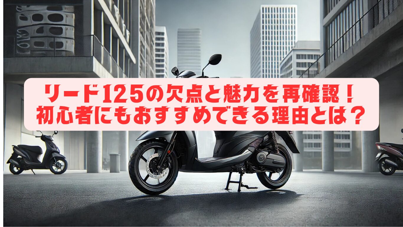 リード125の欠点とは？魅力と比較して解説