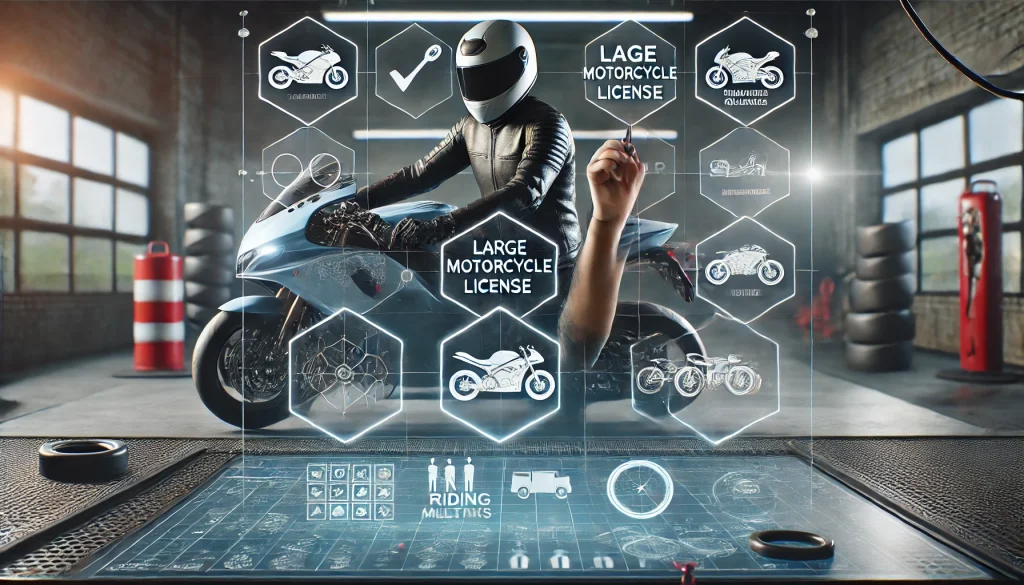 大型バイク免許をいきなり取るための条件とは？