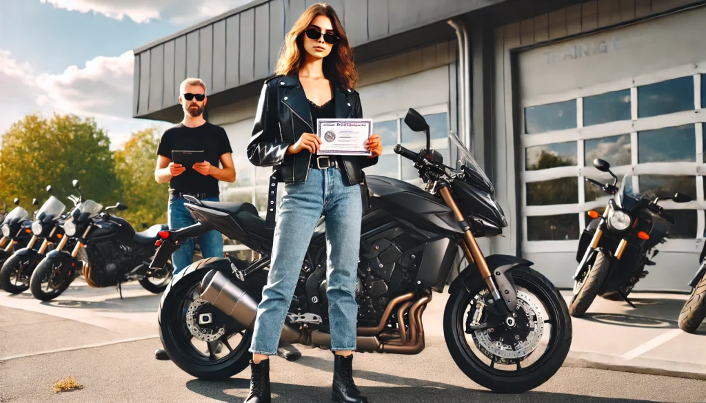 大型バイク免許をいきなり女性が取る場合のポイント