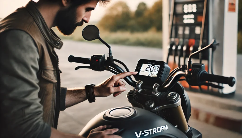 Vストローム250の燃費が悪いって本当？