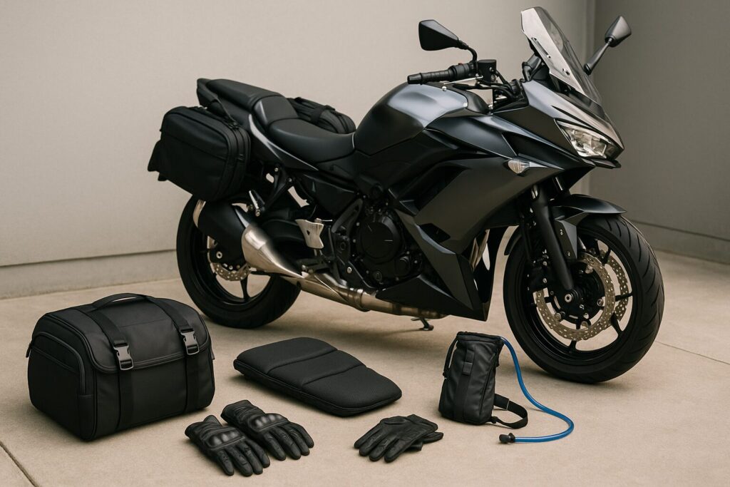 Ninja650 ツーリングにおすすめの装備