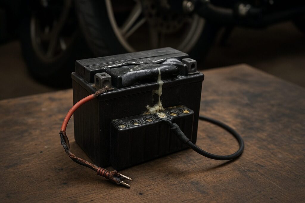 バイクのバッテリー充電しすぎのリスク
