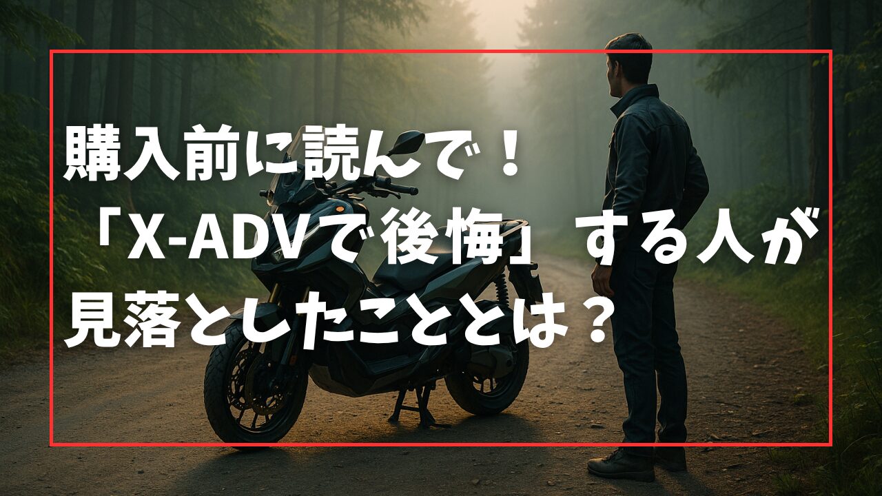 購入前に読んで！「X-ADVで後悔」する人が見落としたこととは？