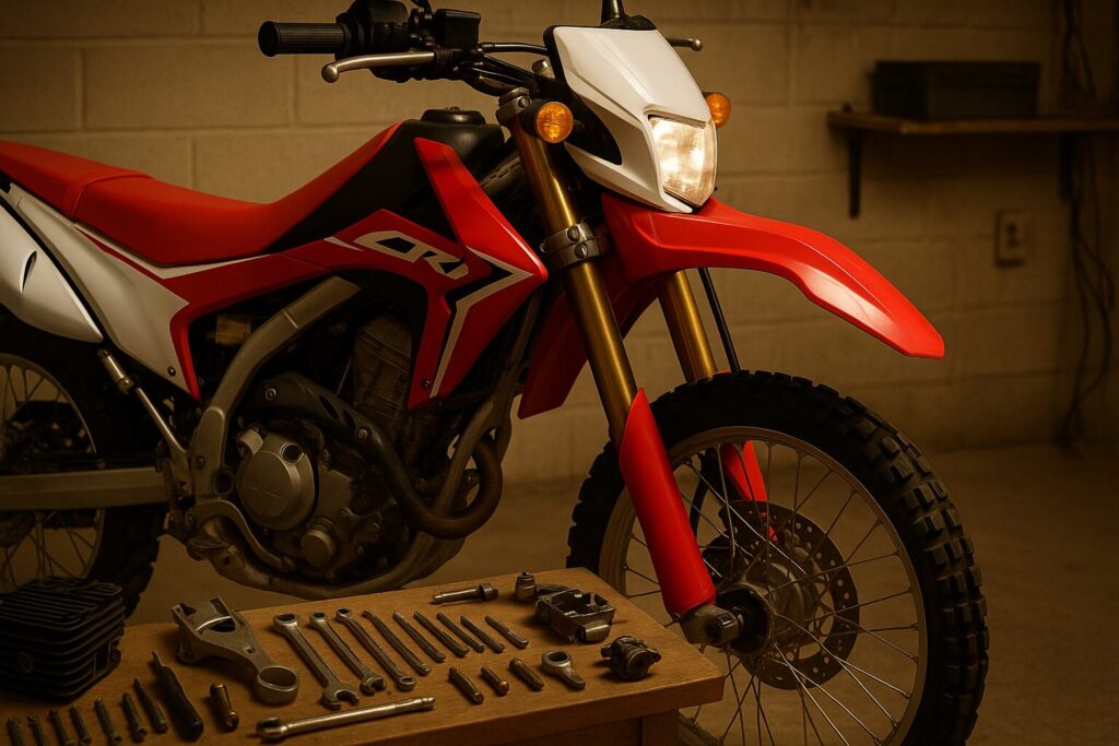 CRF250L パワーボックスで中低速強化
