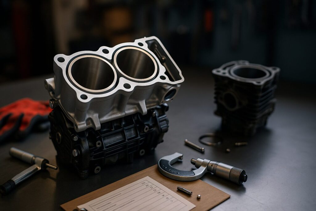 GSX250R ボアアップによる出力向上