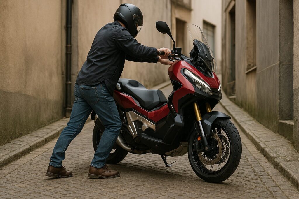 x-adv 欠点で多い重量とサイズ感