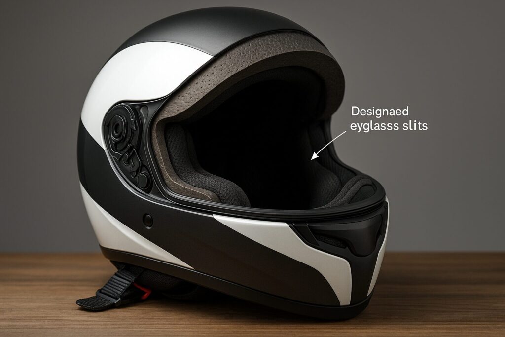 ヘルメットのメガネスリットとは？