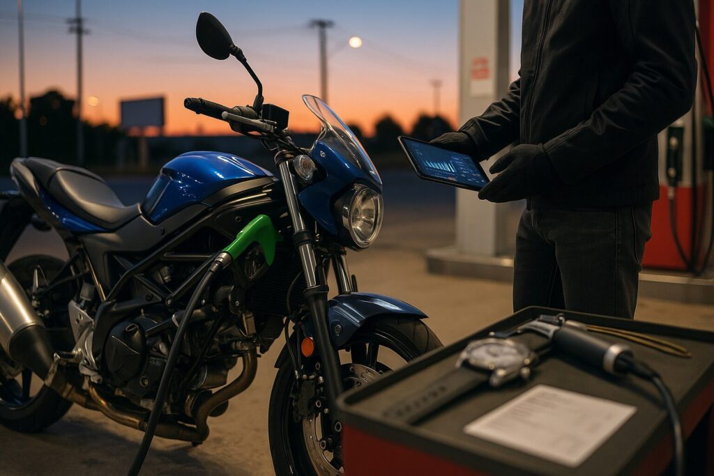 SV650 燃費とフルパワー化の関係