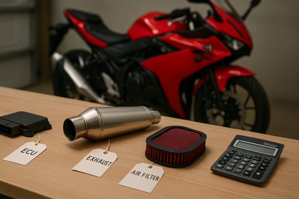 GSX250Rフルパワー化にかかる費用