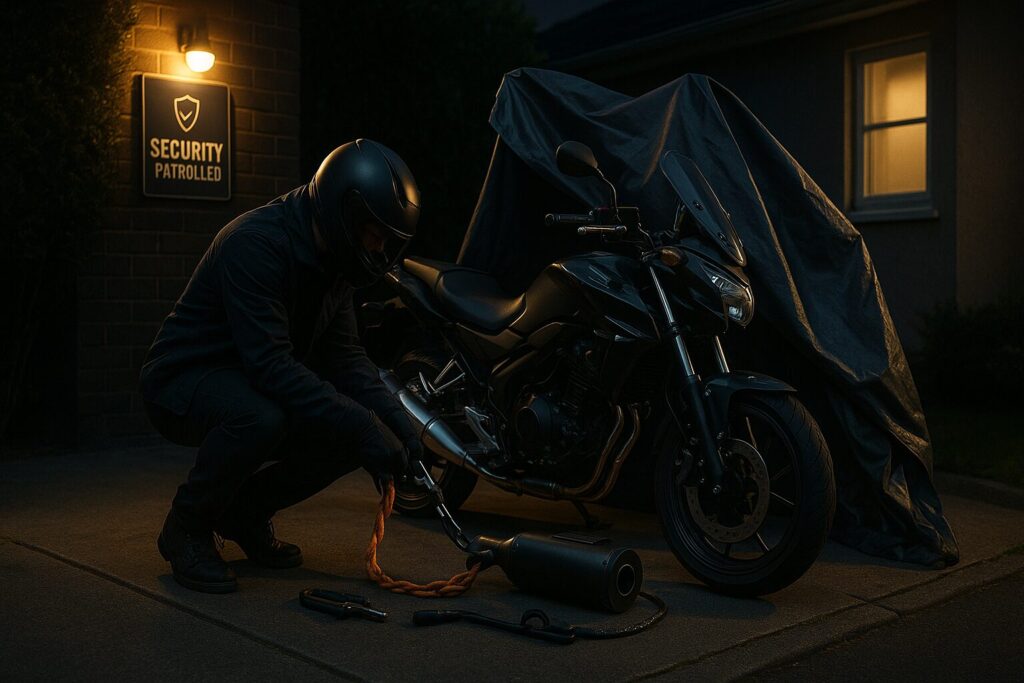 バイクの盗難対策はやりすぎくらいでOK
