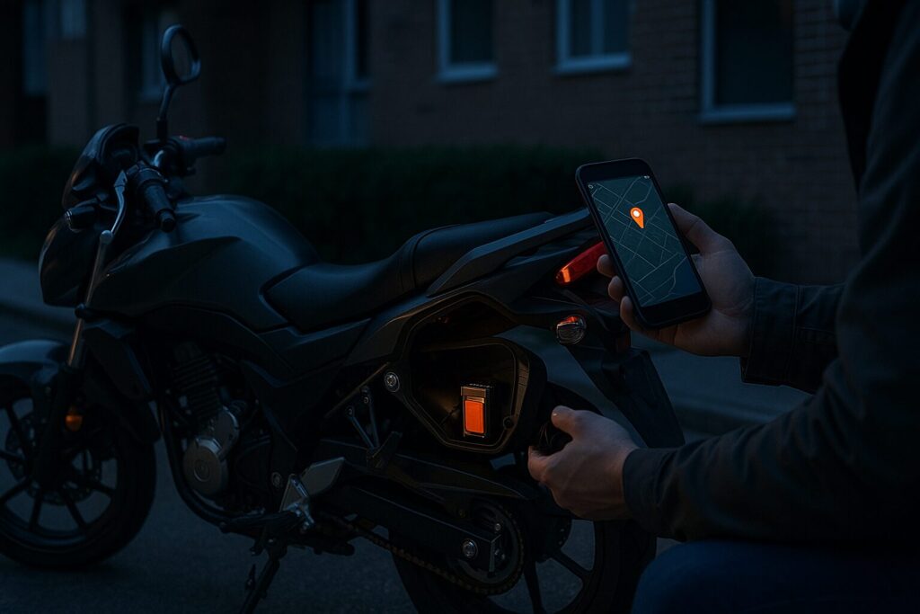 バイク盗難対策 GPSは追跡の要になる