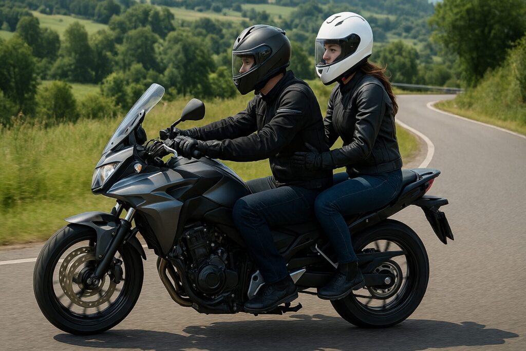 快適安全なバイクの二人乗り｜後ろの人の乗り方