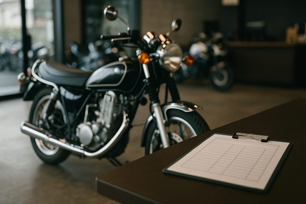 SR400 下取り 相場と実際の落差