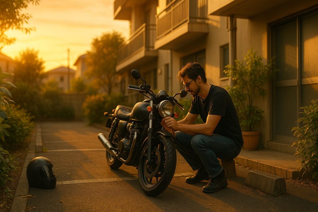 賃貸でバイクライフを快適に続ける工夫