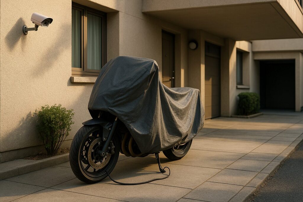 賃貸でバイクどうしてる？安全に保管するための解決策