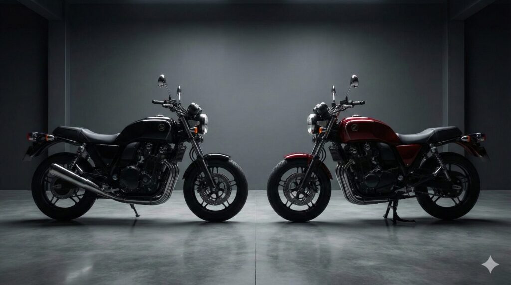 XJR400Rとゼファー400との価格差の理由