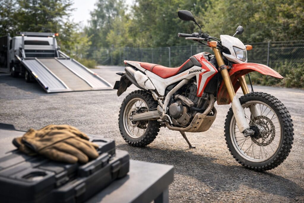 動かない・ボロボロでも売れる？【不動車・事故車・立ちごけ】