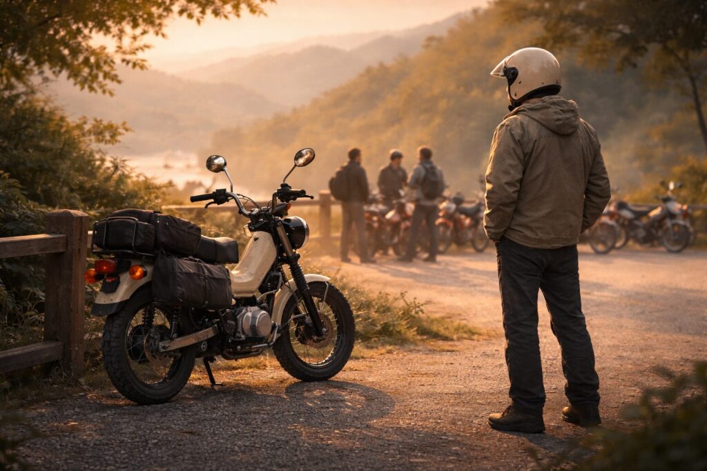 ハンターカブは恥ずかしいの正体