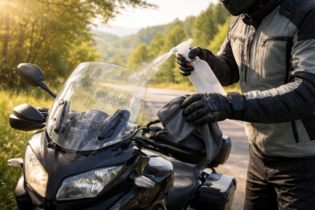 バイクの花粉対策の実践術