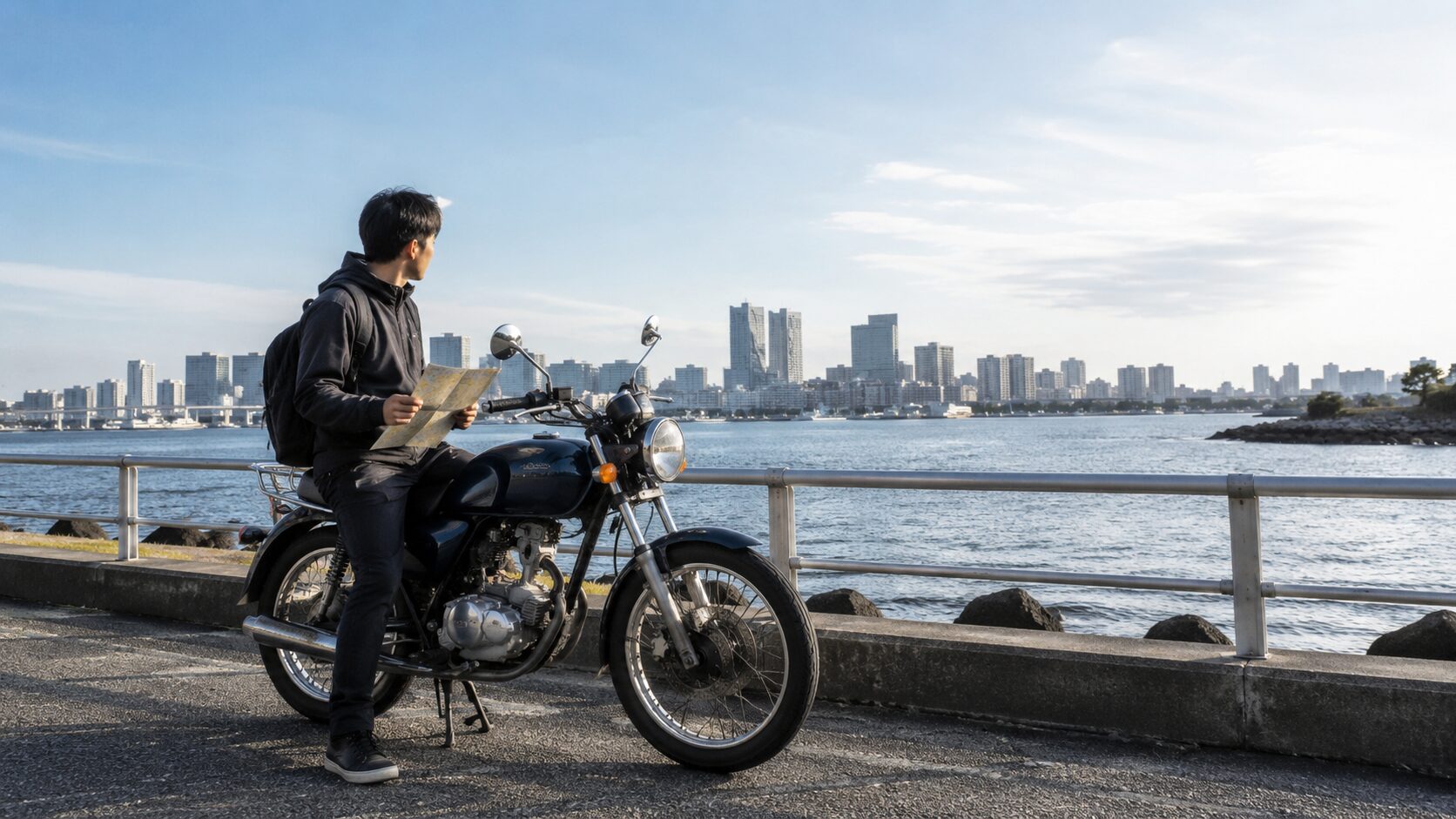 東京ツーリング半日ルートの失敗の正体は欲張りすぎ計画でした【初心者・125cc】