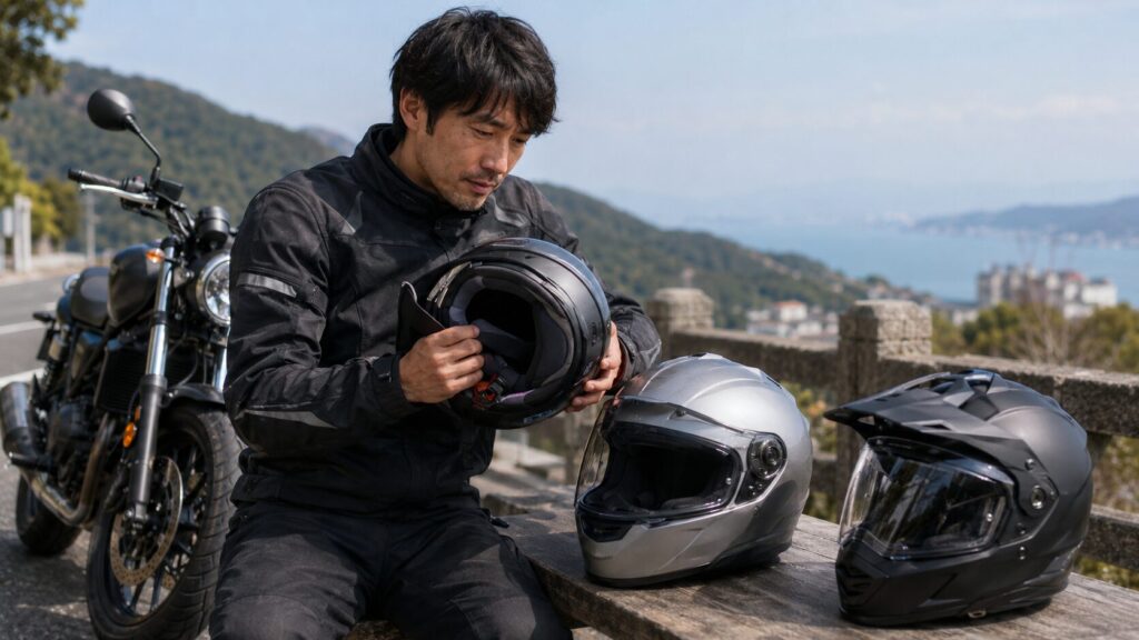 バイクのヘルメットの相場と選び方