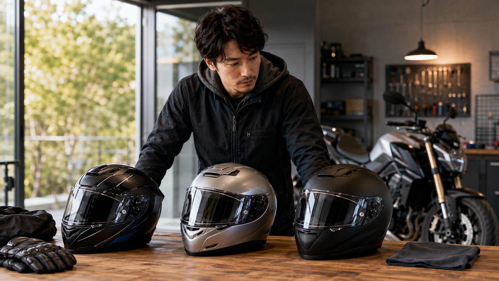 バイク用フルフェイスヘルメットを比較して選ぶ日本人ライダー