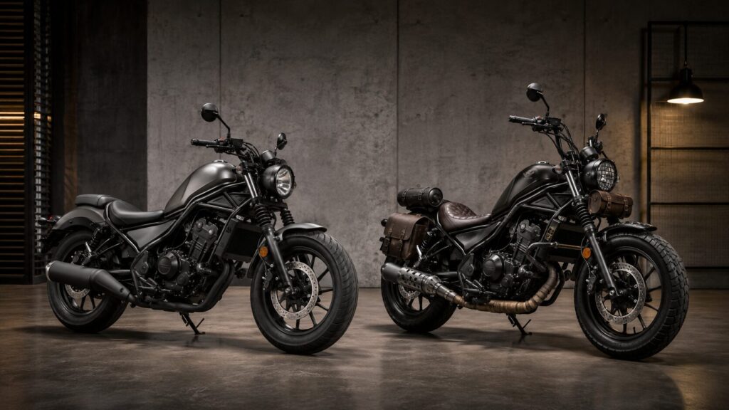 レブル250のカスタムパーツ比較