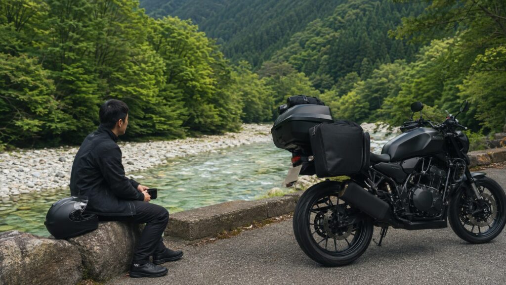 飛騨せせらぎ街道の清流と森林を楽しむバイクツーリング
